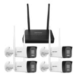 Kit Easy Link NVS 4 Canales + 4 Camaras Bullet Full HD Wi-Fi