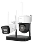 Kit de Videovigilancia Inalámbrico EasyLink Hikvision 4MP con Bullet Exterior y Domo PTZ Exterior